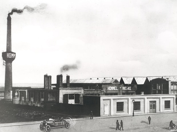 1910 : déménagement de l'entreprise à Mannheim-Käfertal
